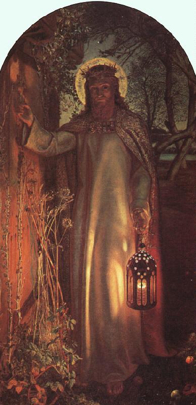 William Holman Hunt The Light of the World oil painting picture